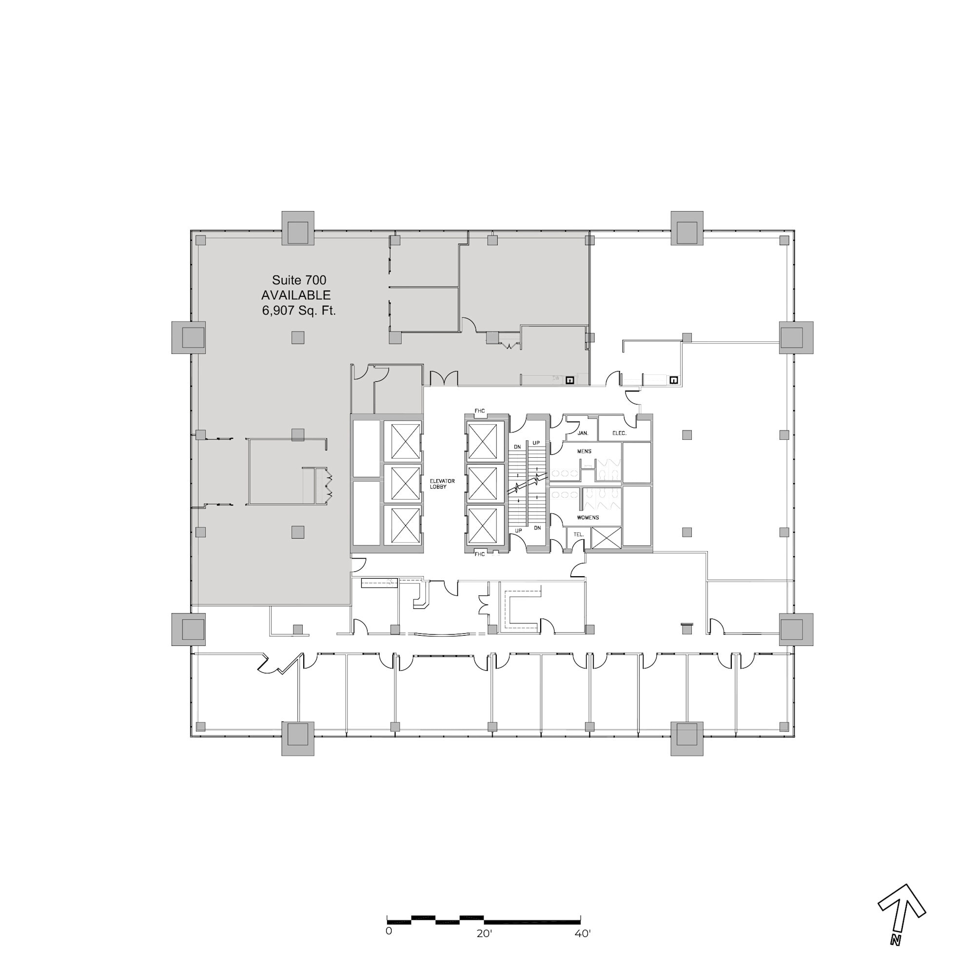 380 Wellington St, London, ON for lease Floor Plan- Image 1 of 1
