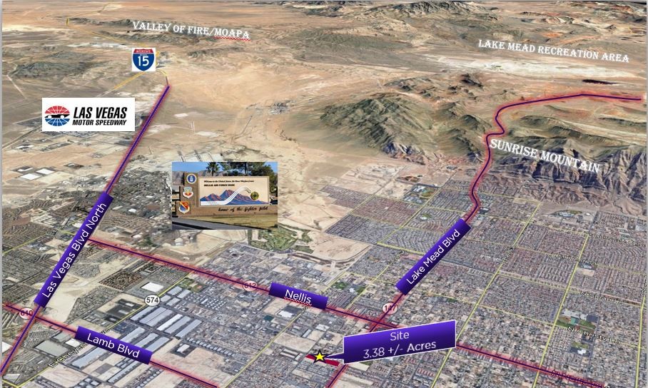 SW Cnr Marion Dr & Judson Ave, Las Vegas, NV for sale - Other - Image 1 of 6