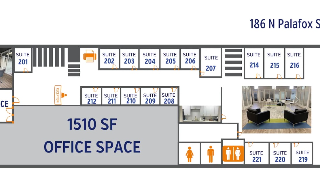 186 N Palafox St, Pensacola, FL for lease Site Plan- Image 1 of 1