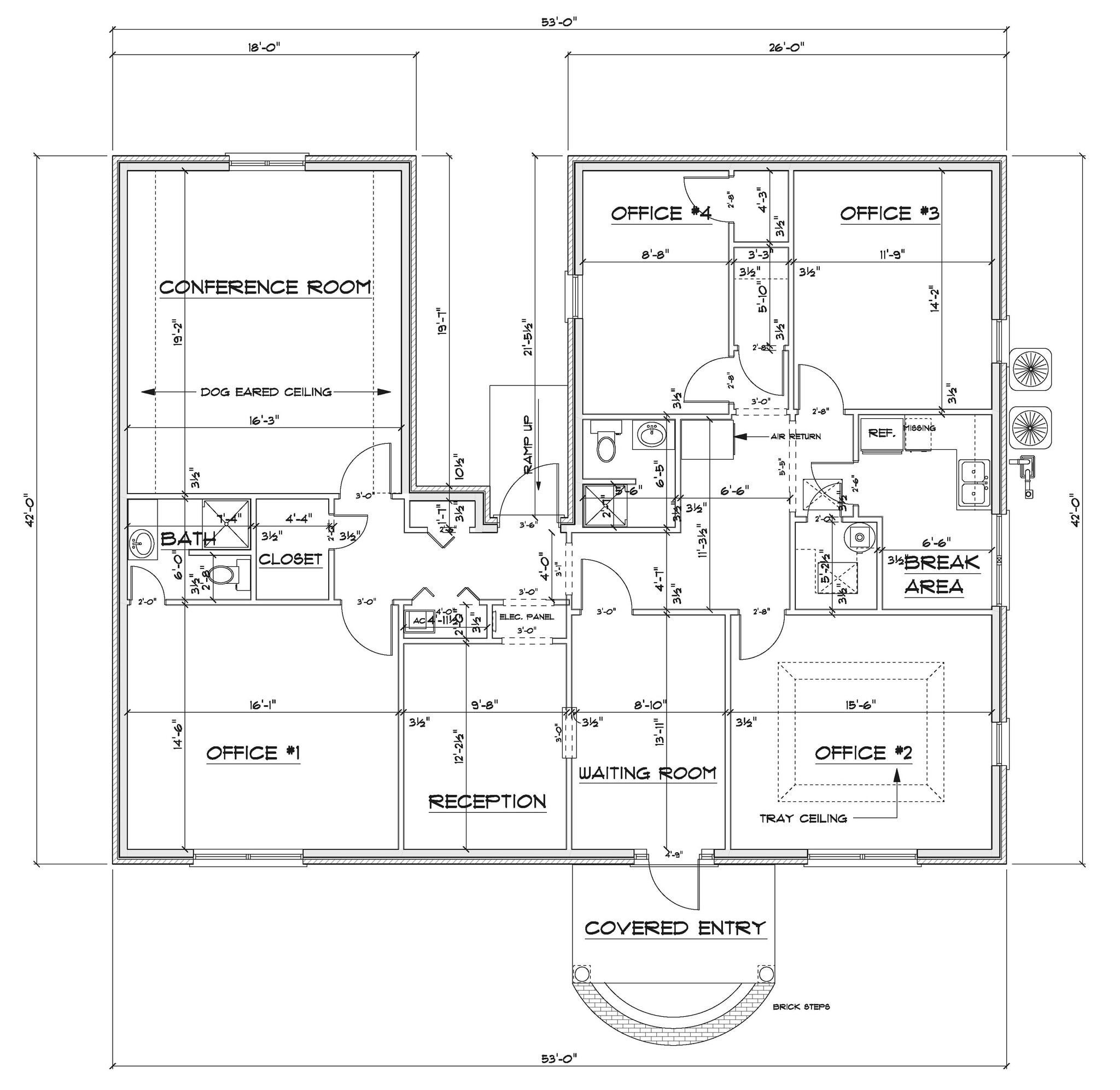 102 Lois Dr, Warner Robins, GA for lease Floor Plan- Image 1 of 1