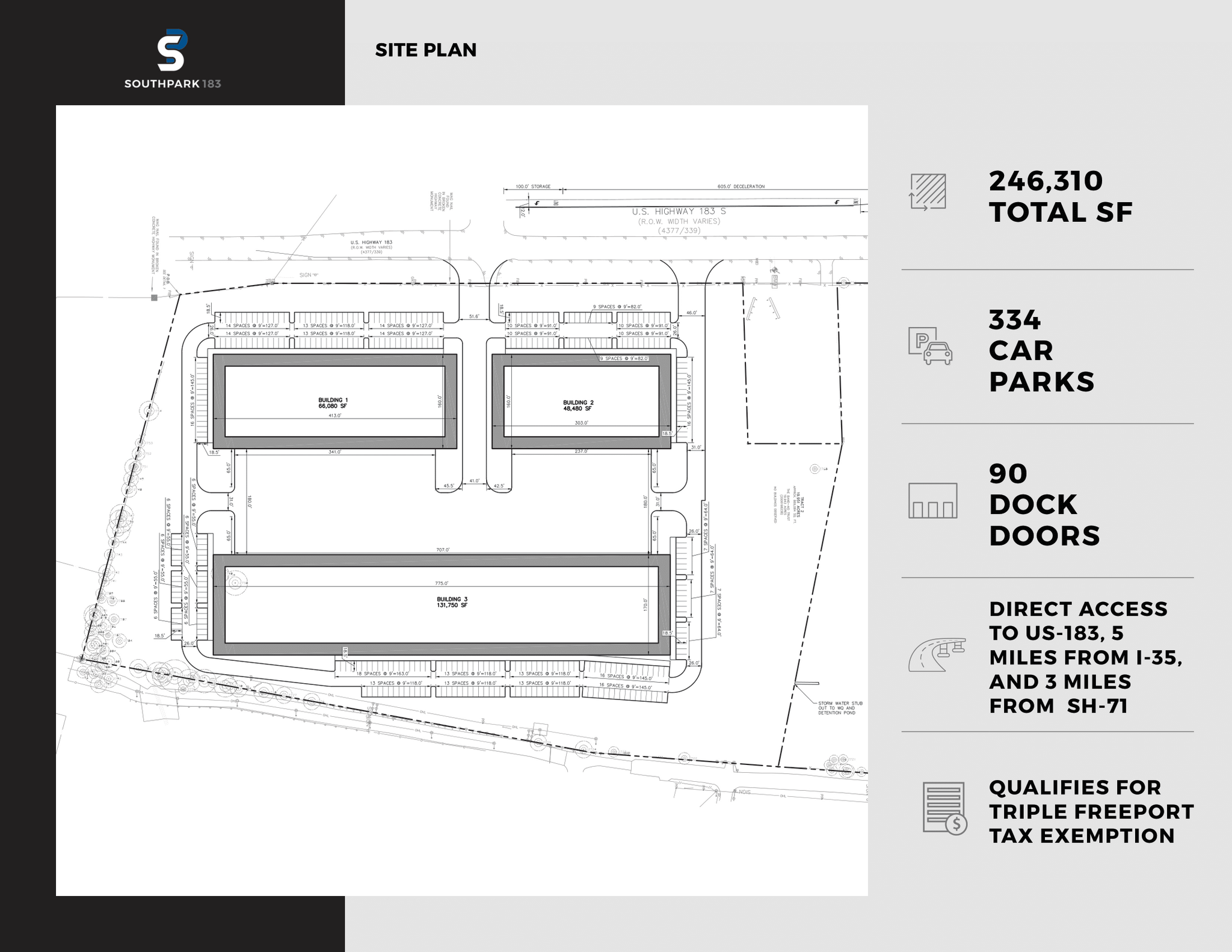 6401 US 183, Austin, TX for lease Site Plan- Image 1 of 1