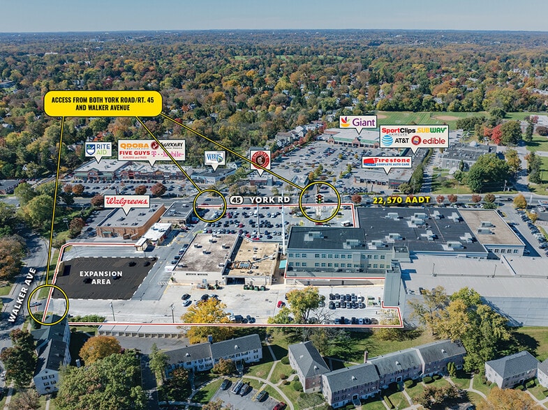 Anneslie Shopping Center portfolio of 3 properties for sale on LoopNet.com - Building Photo - Image 2 of 8