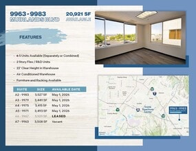 9963-9987 Muirlands Blvd, Irvine, CA for lease Interior Photo- Image 1 of 7