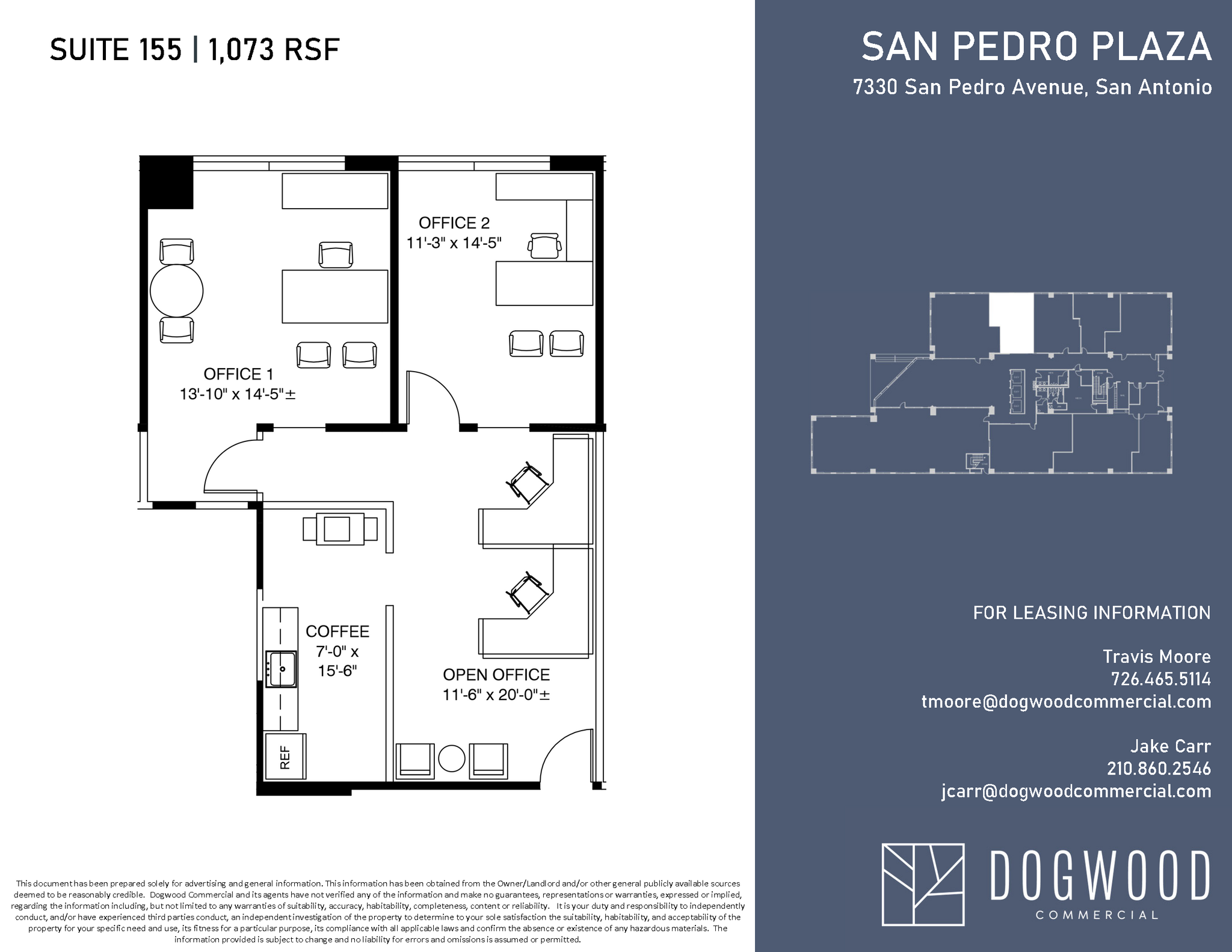 7330 San Pedro Ave, San Antonio, TX for lease Floor Plan- Image 1 of 1