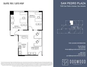 7330 San Pedro Ave, San Antonio, TX for lease Floor Plan- Image 1 of 1