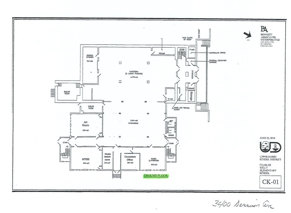 3400 Dennison Ave, Drexel Hill, PA for lease Floor Plan- Image 1 of 1