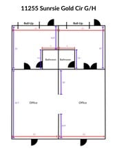 11255 Sunrise Gold Cir, Rancho Cordova, CA for lease Floor Plan- Image 1 of 6