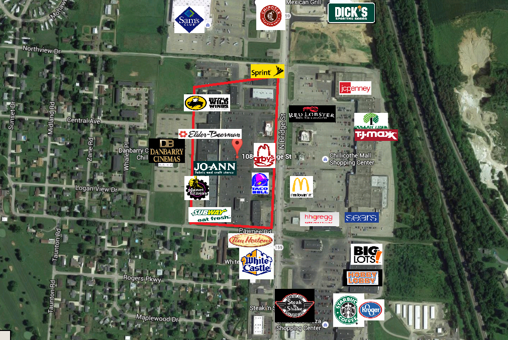 1080 A N Bridge St, Chillicothe, OH 45601 - Zane Plaza | LoopNet.com