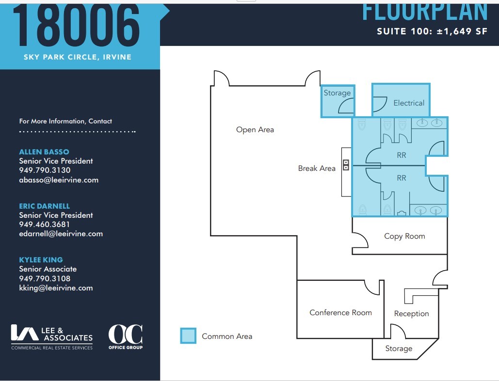 18006 Sky Park Cir, Irvine, CA for lease Floor Plan- Image 1 of 1