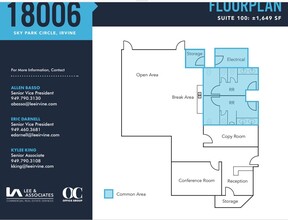 18006 Sky Park Cir, Irvine, CA for lease Floor Plan- Image 1 of 1