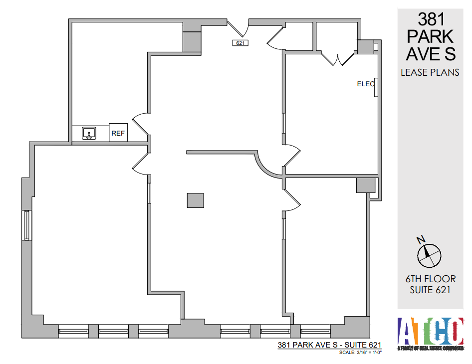 381 Park Ave S, New York, NY for lease Floor Plan- Image 1 of 1