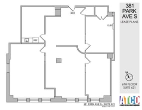 381 Park Ave S, New York, NY for lease Floor Plan- Image 1 of 1