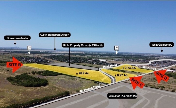 Ross, Del Valle, TX for sale - Aerial - Image 1 of 1