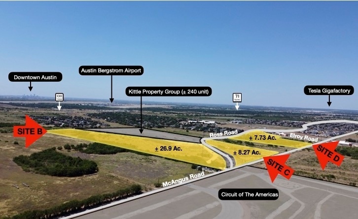 Ross, Del Valle, TX for sale Aerial- Image 1 of 1