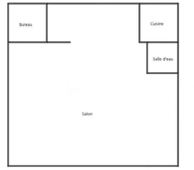 Retail in Grenoble for lease - Floor Plan - Image 2 of 2
