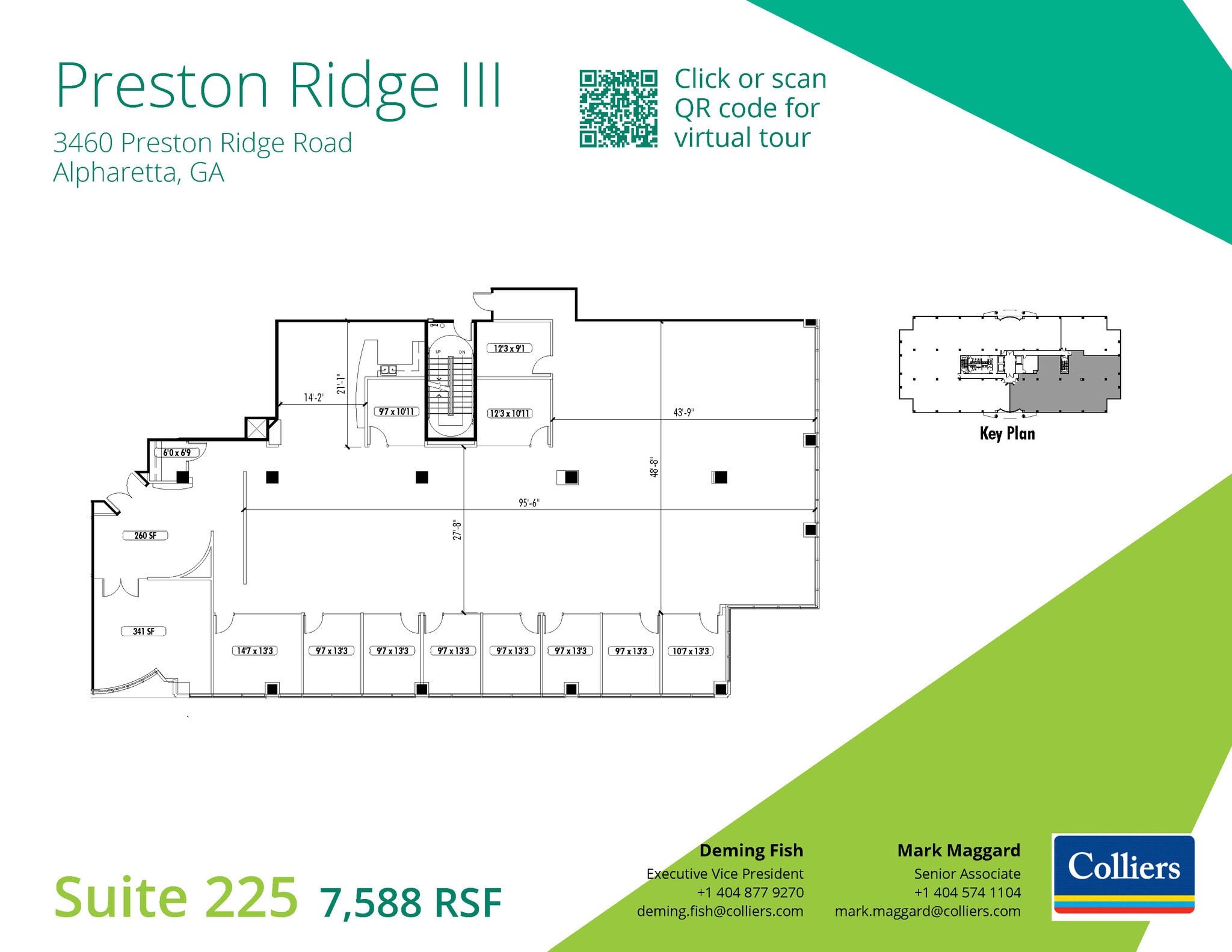 3460 Preston Ridge Rd, Alpharetta, GA for lease Floor Plan- Image 1 of 7