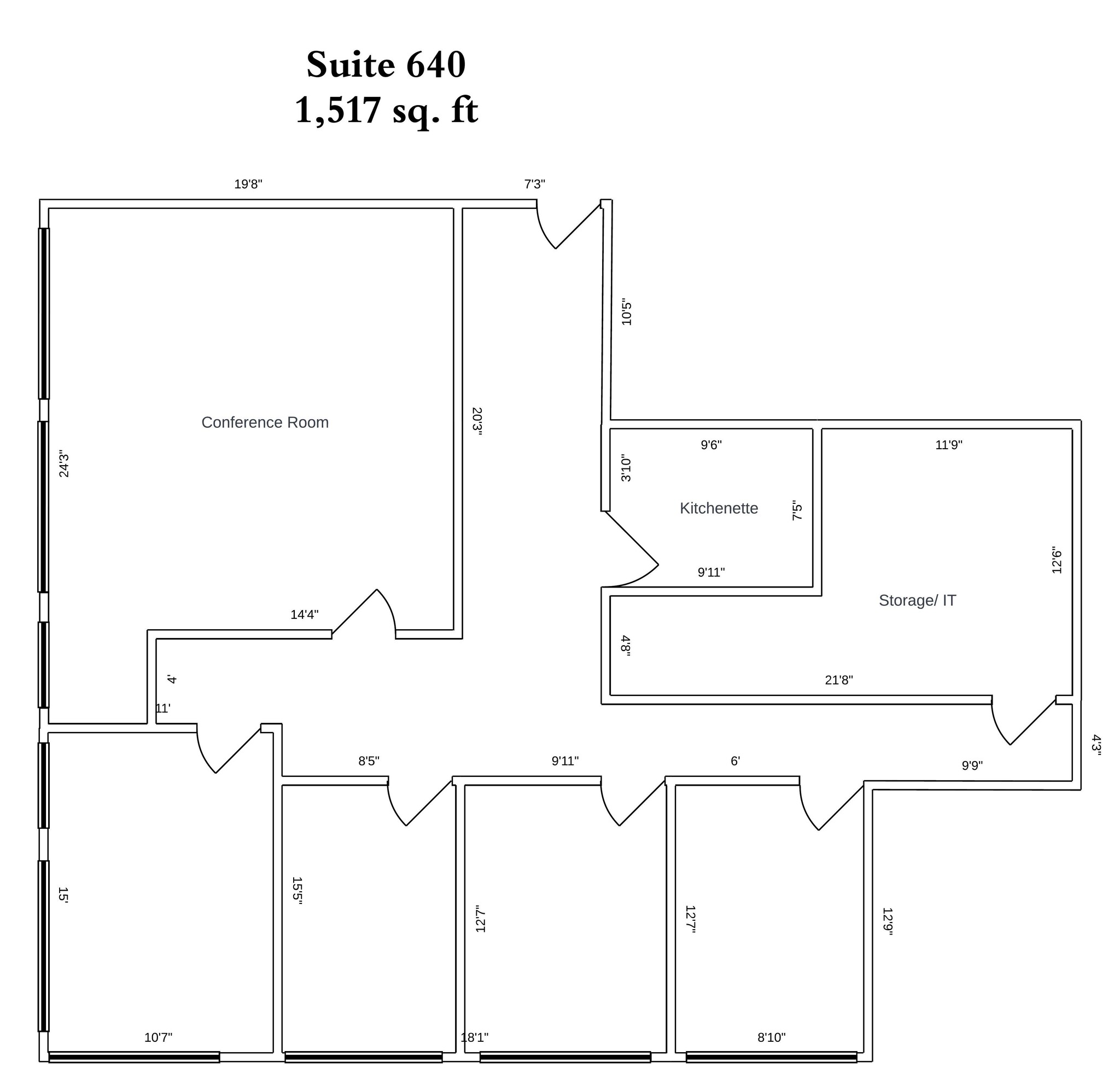 27801 Euclid Ave, Euclid, OH for lease Floor Plan- Image 1 of 16