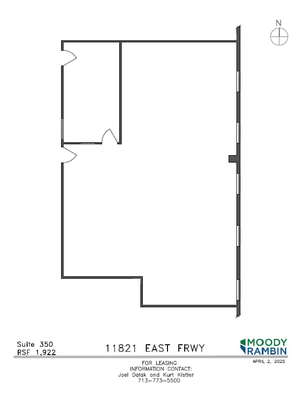 11821 E I-10 Fwy, Houston, TX for lease Floor Plan- Image 1 of 1