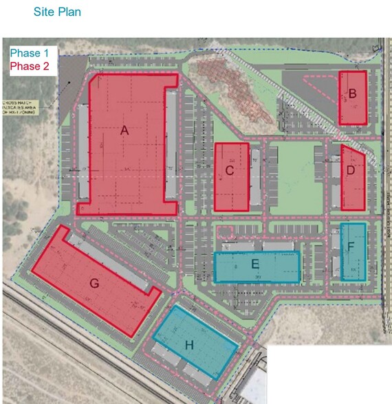 Old Vail Commerce Center, Tucson, AZ for lease - Site Plan - Image 2 of 2