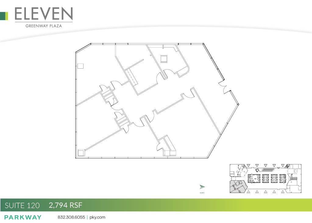 11 Greenway Plz, Houston, TX for lease Floor Plan- Image 1 of 1