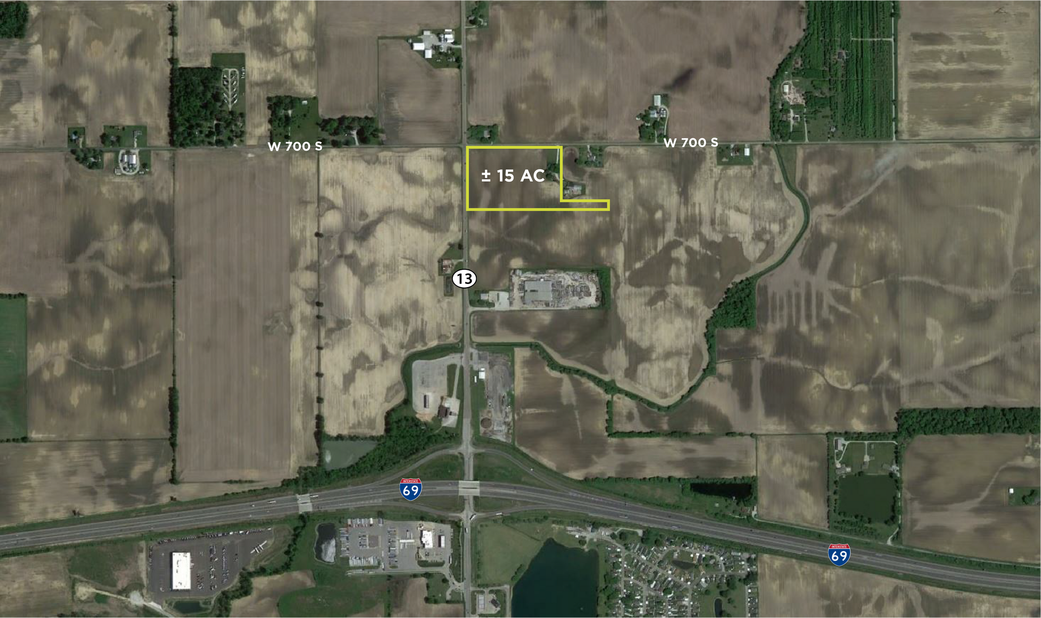 8843 W 700 S, Pendleton, IN for sale Aerial- Image 1 of 1