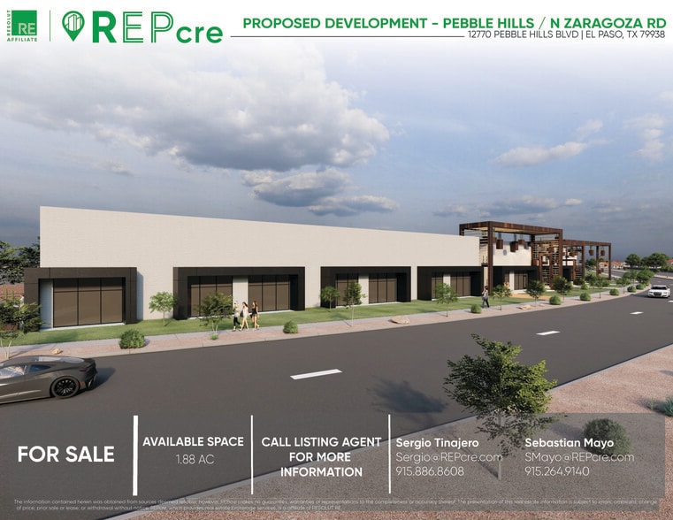 12770 PEBBLE HILLS Dr, El Paso, TX for sale - Building Photo - Image 1 of 2