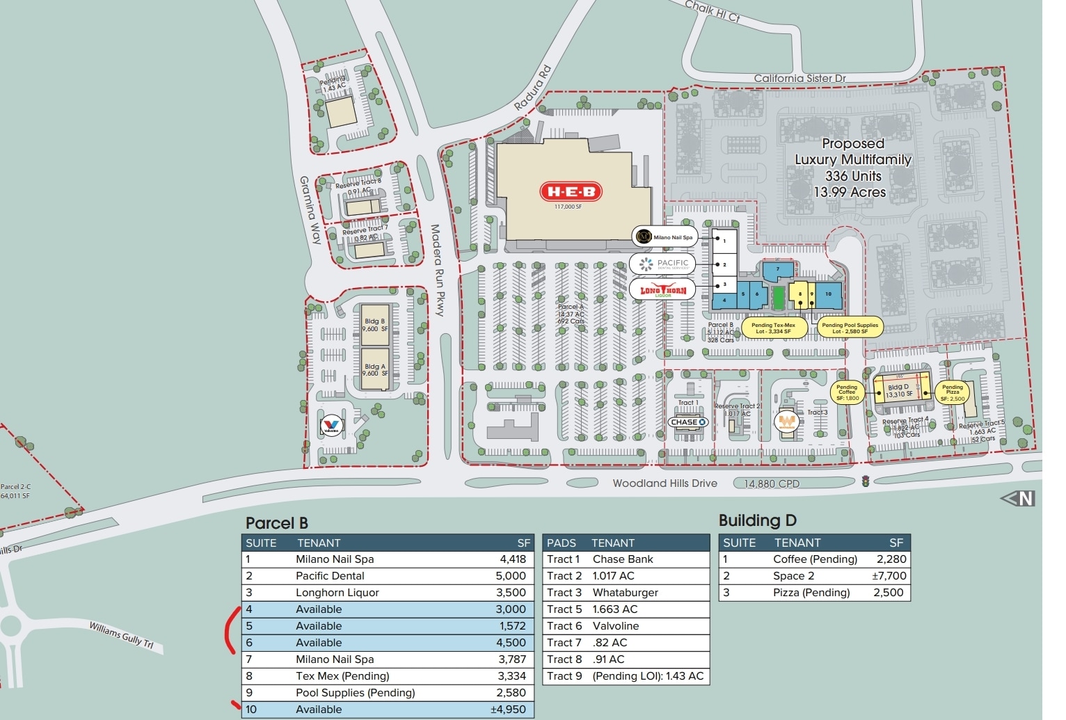 SEC of Woodland Hills Dr, Atascocita, TX for lease Site Plan- Image 1 of 1