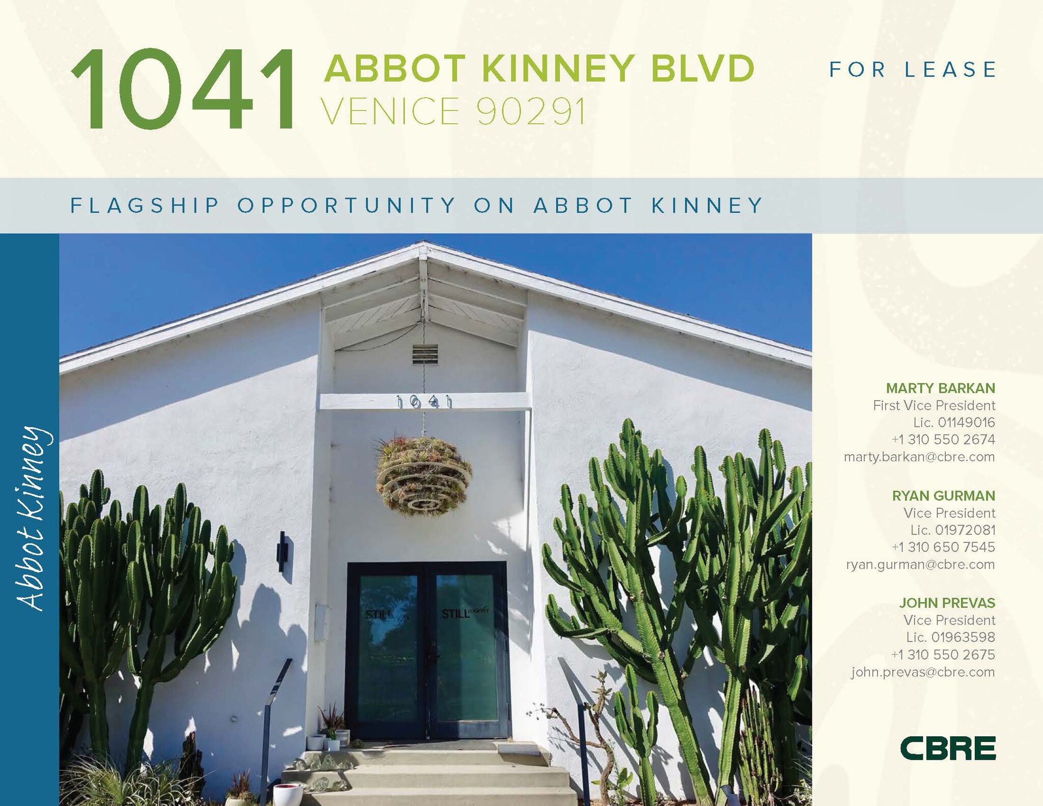 1041 Abbot Kinney Blvd, Venice, CA for lease Building Photo- Image 1 of 16