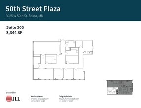 3925 W 50th St, Edina, MN for lease Floor Plan- Image 1 of 1