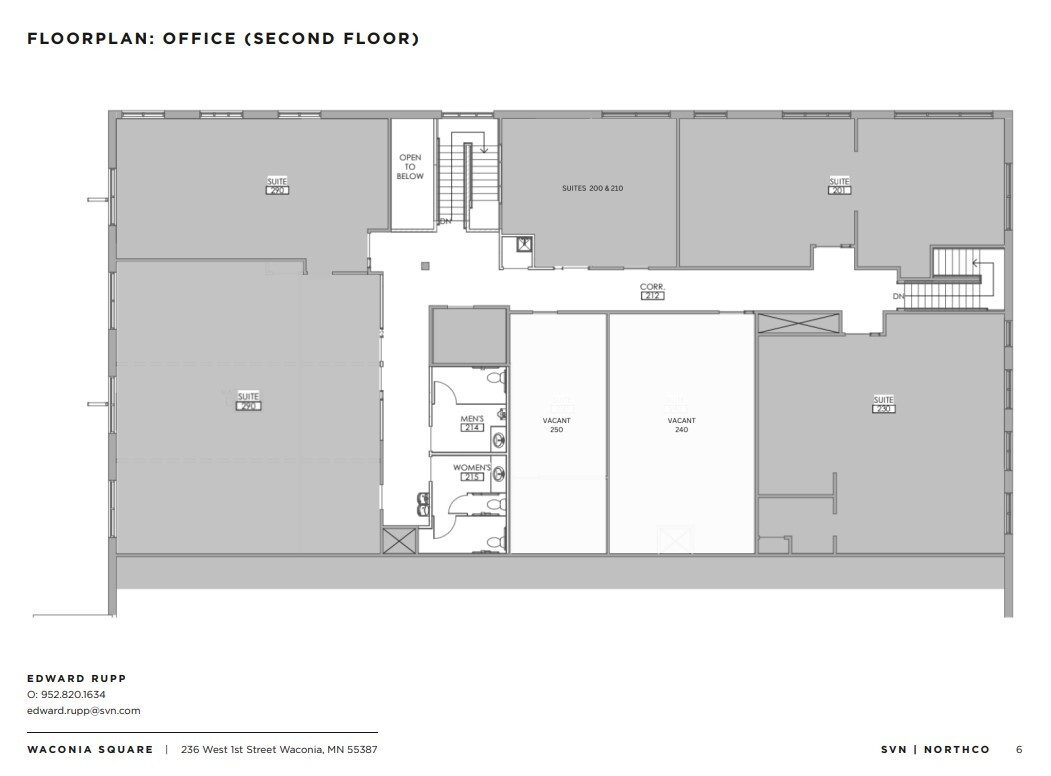 236 1st St W, Waconia, MN for lease Floor Plan- Image 1 of 1