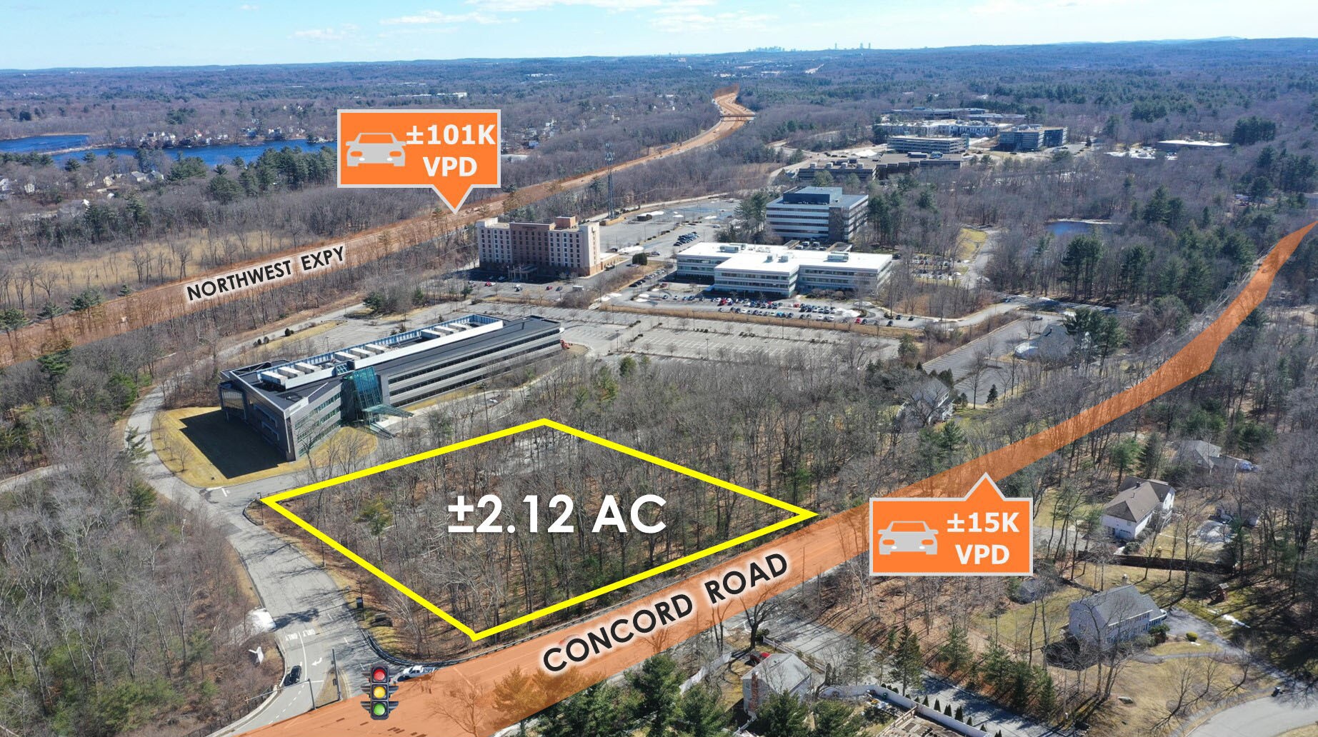 270 Concord Rd, Billerica, MA 01821 LOT 3B 2.12 AC Industrial Lot