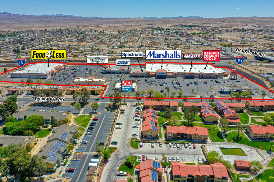 510-580 E Virginia Way, Barstow, CA for lease - Building Photo - Image 1 of 9