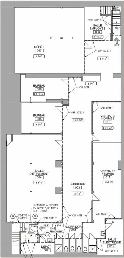 4479-4487 Rue Sainte-Catherine E E, Montréal, QC H1V 1Y6 - Unit 4487 -  - Floor Plan - Image 1 of 7