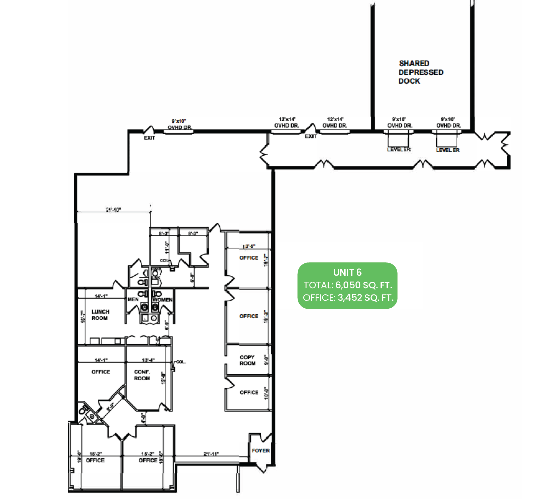 1935-1955 Techny Rd, Northbrook, IL for lease Floor Plan- Image 1 of 1