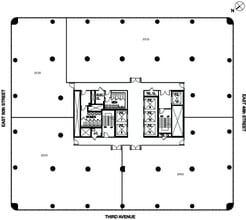 805 Third Ave, New York, NY for lease Floor Plan- Image 2 of 2