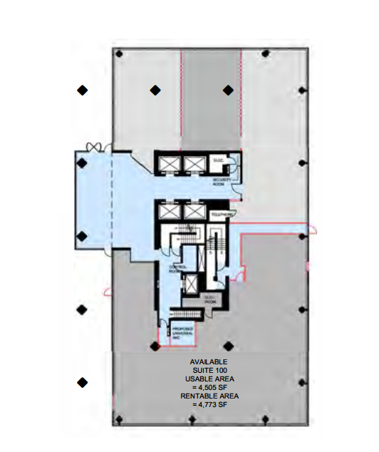 121 Bloor St E, Toronto, ON for lease Floor Plan- Image 1 of 1