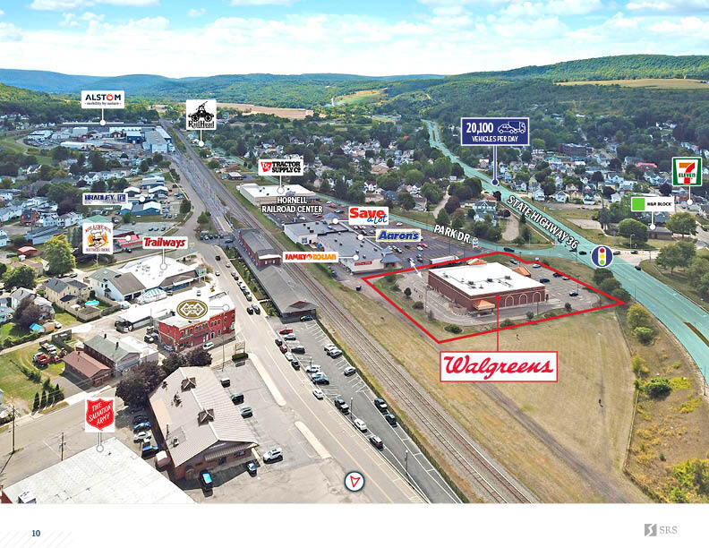 12 Park Dr, Hornell, NY 14843 Walgreens Corp Abs NNN w/ Incrs