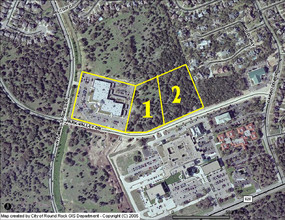 16040 Park Valley Dr, Round Rock, TX - aerial  map view