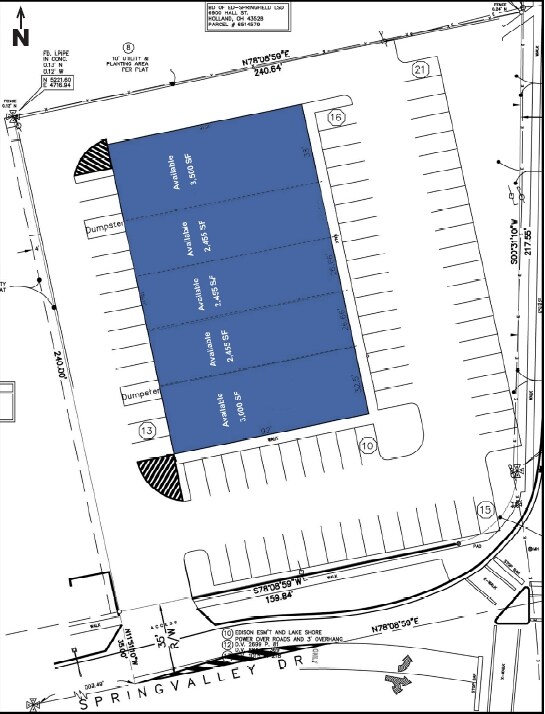 1510 S Mccord Rd, Holland, OH for sale Site Plan- Image 1 of 1