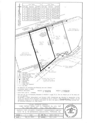76 Bremigen's Blvd, Paradise, NL for sale - Site Plan - Image 2 of 2