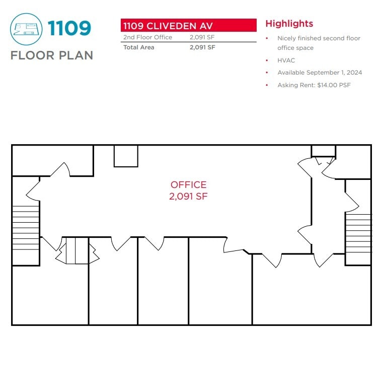 1087-1121 Cliveden Ave, Delta, BC for lease Floor Plan- Image 1 of 1