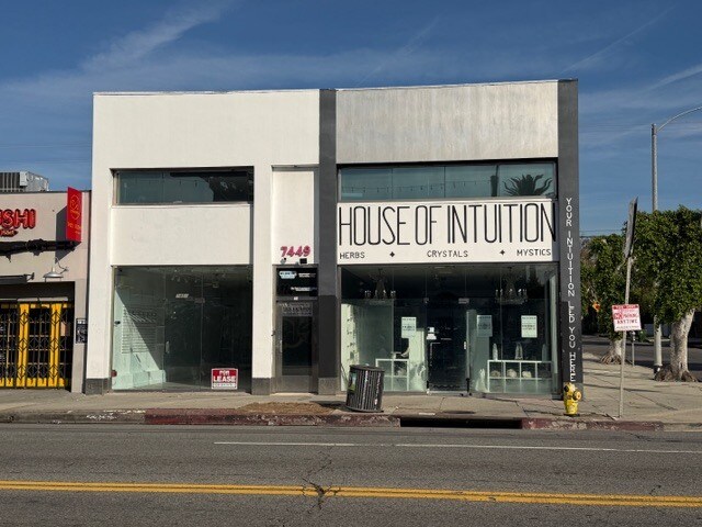 7449-7451 Melrose Ave, Los Angeles, CA for lease Building Photo- Image 1 of 1