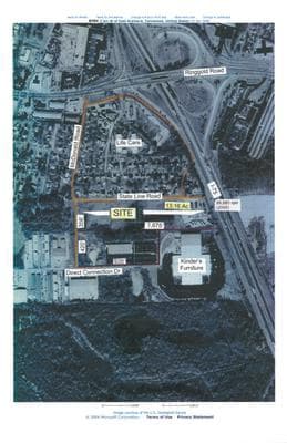 State Line Rd, Ringgold, GA for sale - Aerial - Image 2 of 2