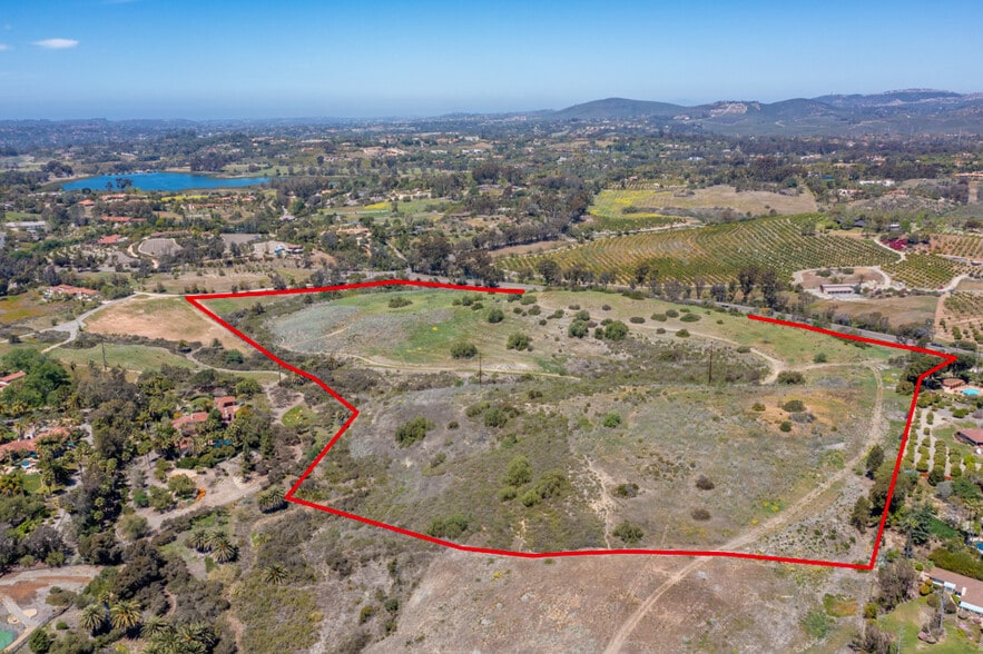 Paseo Delicias Paseo, Rancho Santa Fe, CA for sale - Aerial - Image 2 of 4