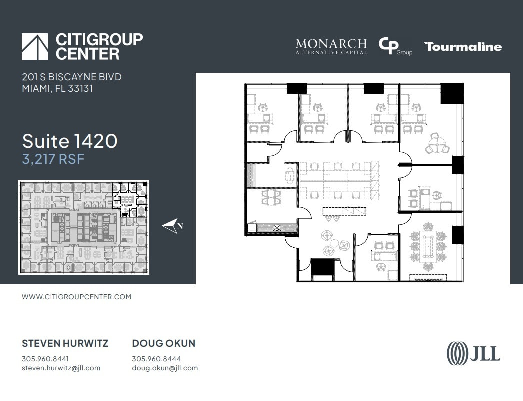 201 S Biscayne Blvd, Miami, FL for lease Floor Plan- Image 1 of 1