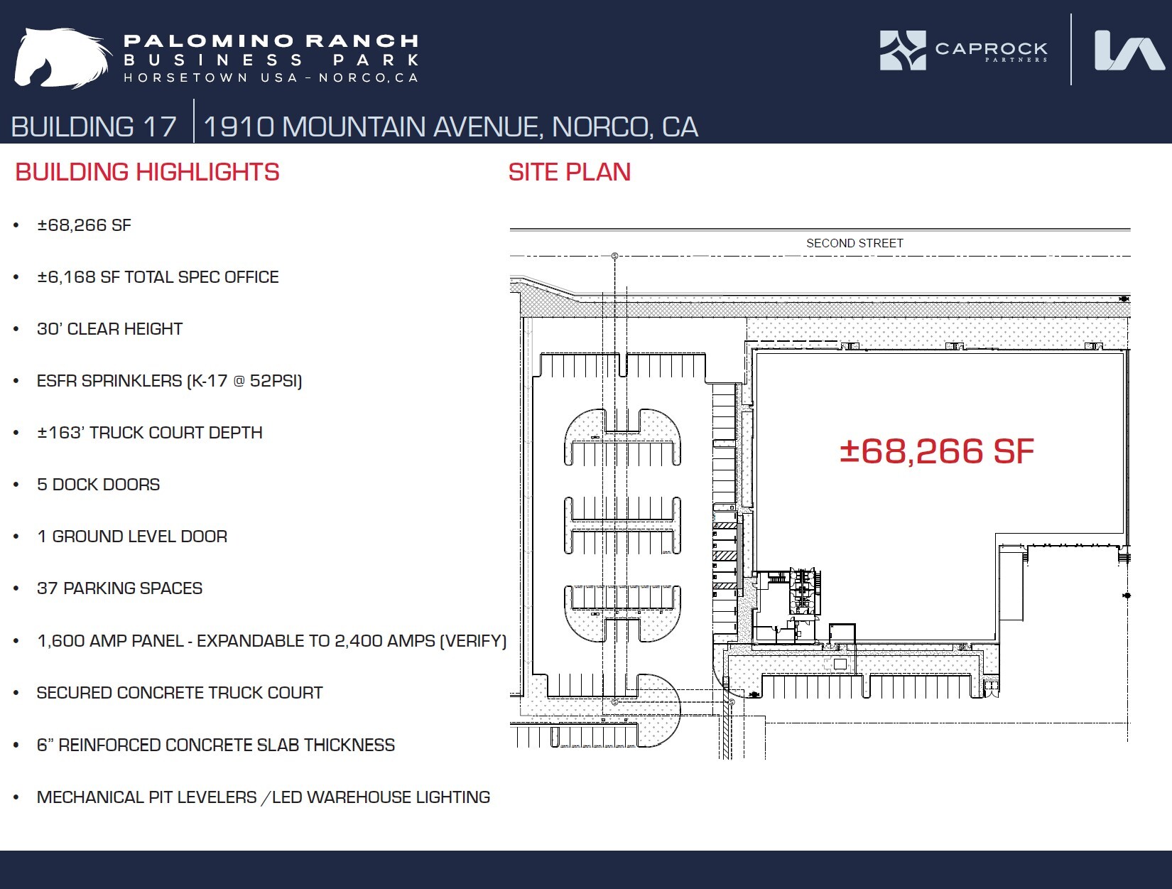 Palomino Ranch, Norco, CA for lease Site Plan- Image 1 of 2