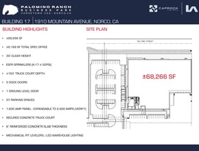 Palomino Ranch, Norco, CA for lease Site Plan- Image 1 of 2