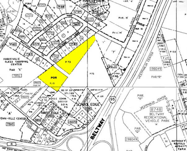 7931-7997 Fernham Ln, Forestville, MD for lease - Plat Map - Image 2 of 2