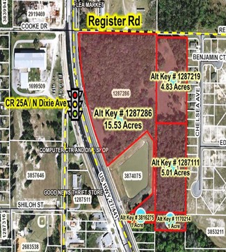 More details for 2631 US 441/27 Hwy, Fruitland Park, FL - Land for Sale