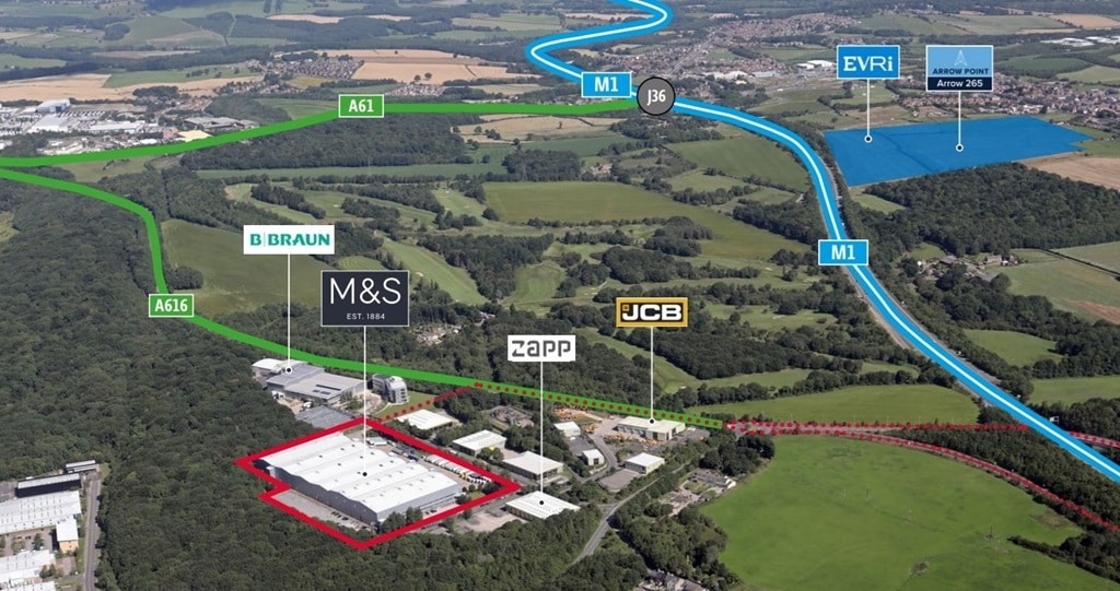 Brookdale Rd, Chapeltown for sale Aerial- Image 1 of 1